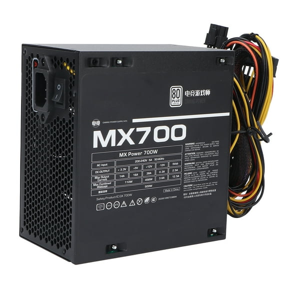 Computer Power Supply,Computer Power Supply MX700 Power Supply PC Power Supply Unparalleled Experience