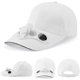thumbnail image 5 of RV Sombrero de la sombrilla de la gorra de béisbol del ventilador de enfriamiento de energía solar del verano, sombrero del ventilador solar, blanco Rojo Verde, 5 of 5