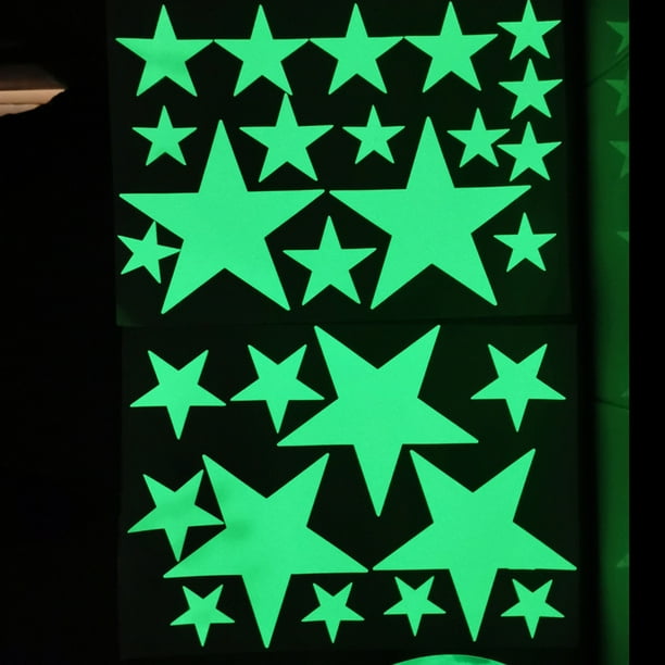 RoomMates Glow in The Dark Stars Peel & Stick Wall Decals