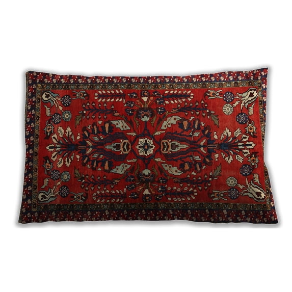 Ahgly Company Indoor Rectangular Traditional Lumbar Throw Pillow, 13 inch by 19 inch