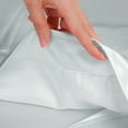 thumbnail image 5 of Unique Bargains Satin Pillowcases Silky Covers Silver Grey 20"x54", 5 of 8