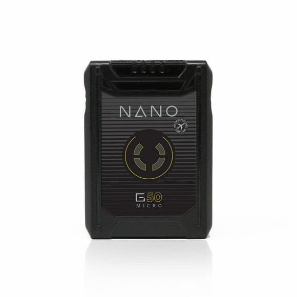 Minisoporte dorado Battery Core NANOG50 de 3300 mAh, 47 Wh, 14,8 V