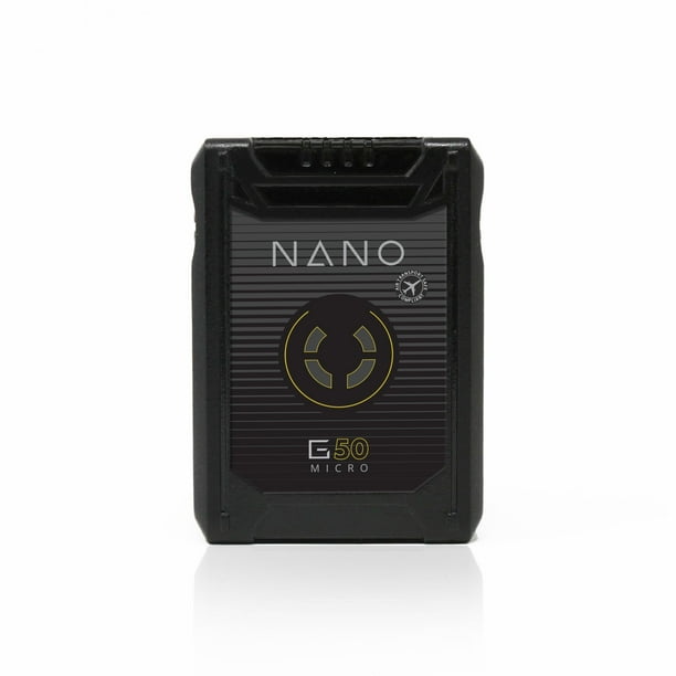 Minisoporte dorado Battery Core NANOG50 de 3300 mAh, 47 Wh, 14,8 V