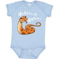 thumbnail image 3 of Inktastic Hugs and Hisses Cute Snake for Valentines Day Boys or Girls Baby Bodysuit, 3 of 5