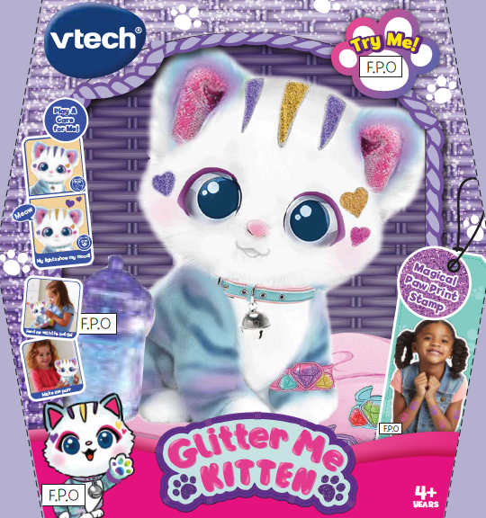 VTech Glitter Me Kitten - Walmart.com - Walmart.com