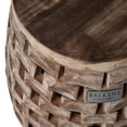 thumbnail image 6 of Maya Oval Rustic Garden Stool, 6 of 8