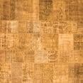 thumbnail image 1 of Ahgly Company Indoor Square Patchwork Orange Transitional Area Rugs, 8' Square, 1 of 1