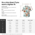 thumbnail image 5 of Kdxio Men's Hawaiian Shirt for Men Short Sleeve Shirt Cute Tableware Summer Casual Holiday Beach Button Down T-Shirts, 5 of 7