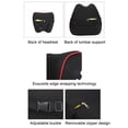 thumbnail image 5 of Car Seat Neck Pillow Memory Foam Headrest Cushion for Driver Head Cervical Support - Ergonomic with Washable Cover- Driving Neck Pain Relief,Perfect for Camping,Picnics,and the Car(A), 5 of 5