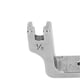 thumbnail image 1 of 3pcs Curved Hemmer Foot Arc Shape Flat Bottom Steel 1/8 Rolled Hem Foot for Industrial Flat Bed Sewing Machine, 1 of 3
