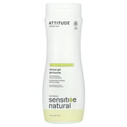 ATTITUDE Oatmeal Sensitive Natural, Shower Gel, Oat & Argan Oil, 16 fl oz (473 ml)