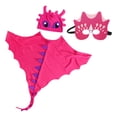 thumbnail image 1 of Disfraz Halloween 3 Piezas Conjunto Dinosaurio Forro Polar Los Mejores Regalos para, 1 of 6