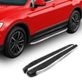thumbnail image 2 of Running Board Side Steps for Mercedes GLK Class X204 2009-2015 Alu Black Gray, 2 of 11