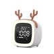 thumbnail image 1 of Reloj despertador digital con forma de asta, inteligente, silencioso, recargable, decoración del hogar, 1 of 5