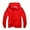 Red, variant on Hoodie Black Hooded Long Sleeve Zip Up Tops Fall Winter Clothes 4-5 Years Boy Clothes