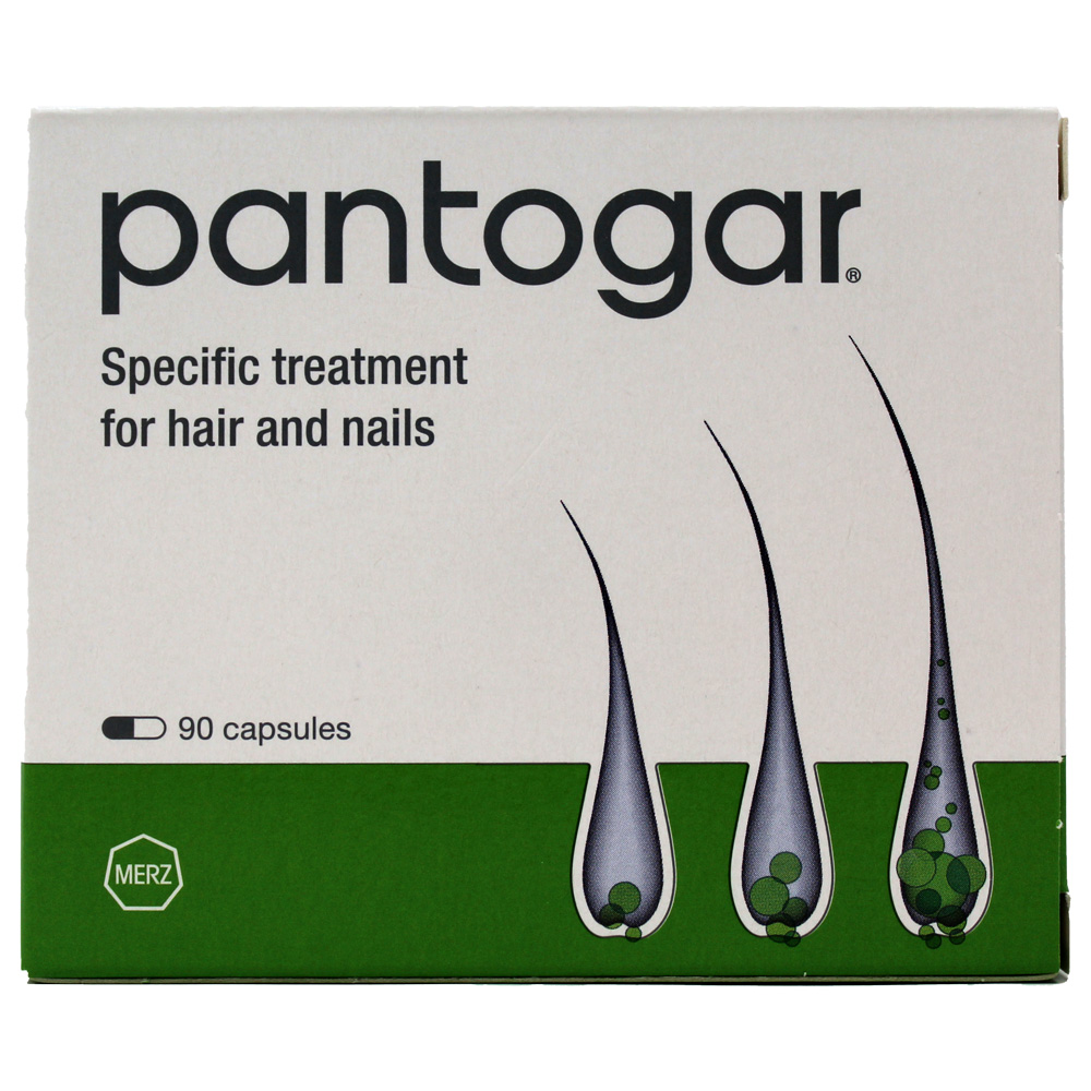 Pantogar Treatment for Hair and Nails, 90 Capsules Merz