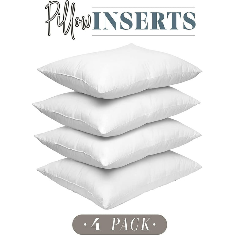 Pillow Form 14x14 Inches Bed Pillow Insert Polyester Fiberfill Wholesale Inserts  Pillow Stuffing Filled Cushion Pillow Filler 