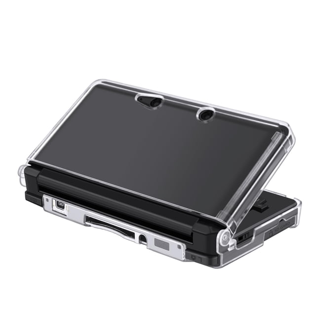 RDFJ Old 3DS Protector Anti-Scratch Hard Case Clear PC Case for 3DS