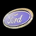 thumbnail image 4 of Ford Oval Logo Stainless Steel Wall Hanging Sign - Blue/Chrome : 16" x 22", 4 of 5