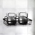 thumbnail image 3 of Oyajia 5 Pack Shower Caddy, Adhesive Shower Organizer for Bathroom , No Drilling, Large Capacity, Rustproof Stainless Steel Bathroom Organizer, Shower Shelves for Inside Shower, 3 of 9