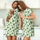 thumbnail image 4 of Easygdp St. Patrick's day Camisón de manga corta para mujer, informal, estampado, 4 of 6