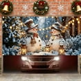 thumbnail image 5 of Christmas Garage Door Cover,Christmas Garage Door Banner Decorations,Christmas Decorations Garage Door Cover,Hanging Backdrop Door Cover Christmas Garage Wall Decorations, Photography Props Cloth, 5 of 9