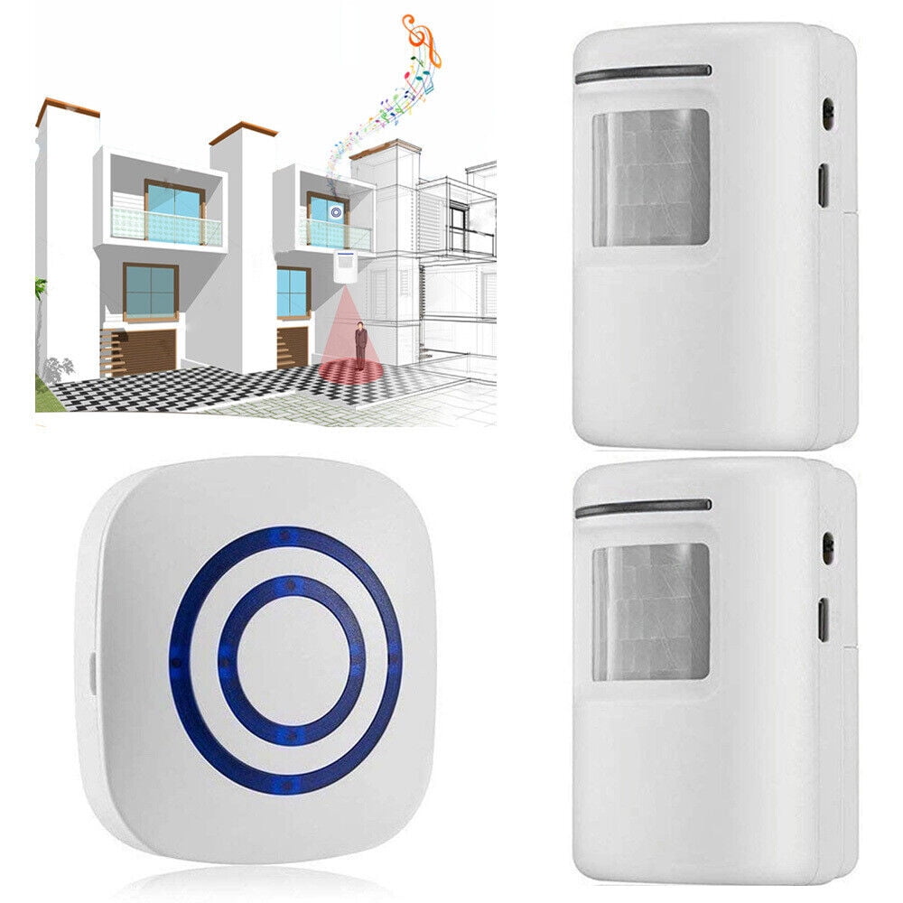 Jahy2Tech Wireless Motion Sensor Alarm Home Security Doorbell Driveway
