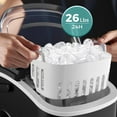 thumbnail image 6 of MoifoiMoifoi Ice Makers with Handle,26.5Lbs/24H,9 Cubes in 6 Mins,2 Sizes of Bullet Ice,Portable Ice Machine with Self-Cleaning, Green, 6 of 7