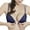 Blue, variant on Women's Comfortable Side Gathering Beautiful Back Bra Front Buckle Back No Steel Ring Triangular Cup Underwear Women Bras Wireless Front Closure Push up Bras Woman's Bra Strapless Bra for Women plus