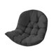 thumbnail image 2 of Cojín para silla colgante con respaldo | Cojín de asiento desmontable y lavable para uso en interiores y exteriores, 2 of 3