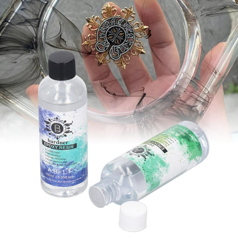 Crystal Clear Epoxy resin - epoxy resin Kit Scratch Resistant, UV Resistant  .