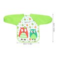 thumbnail image 3 of Tablier Imperméable pour Enfants EVA Vert 1Ensemble 17.3 x 13.4 x 0.04 Po, 3 of 5