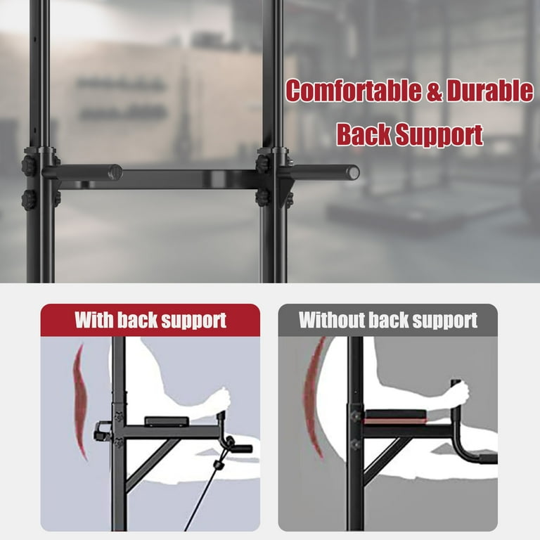 PROHIKER Power Tower Dip Station, Pull Up Bar Stand Power Rack