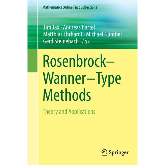 Mathematics Online First Collections Rosenbrock--Wanner-Type Methods: Theory and Applications, (Paperback)
