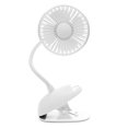 thumbnail image 3 of Ventilador con clip O2COOL recargable por USB, batería, 12.7 cm, con 3 velocidades, 3 of 9