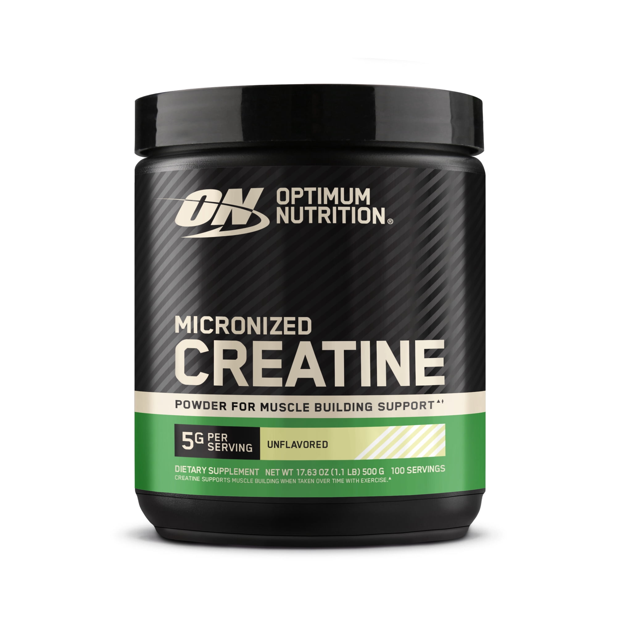 Optimum Nutrition Micronized Creatine Powder, Unflavored, 100 servings
