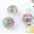 thumbnail image 2 of Vent Stress Ball Soft TPR Decompression Toy Squeezing Fidget Stress Relief Grape Water Ball Gift for Kids Adults, 2 of 9