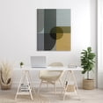 thumbnail image 2 of Geometric Arched Contemporary Shapes Abstract Graphic Art Gallery Wrapped Canvas Print Wall Art, 2 of 7
