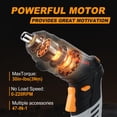 thumbnail image 4 of Destornillador eléctrico inalámbrico Megarooz con batería recargable, 4 of 8