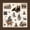 Brown Beige Cream, variant on Castle Fairy Vintage Wood Plank Roaring Bear Full Size Bedding Sets 7 Pieces,Golden Drip Pine Mountain Silhouette Full Size Bed in a Bag,Black Gold Cream,Grey Reversible