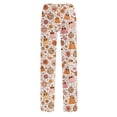 thumbnail image 4 of Women's Halloween Themed Pajama Pants Relaxed Fit Long Trousers Soft Loungewear For Nightwear XL, 4 of 6