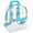 Blue1, variant on Madison & Dakota, Unisex Clear Mini Backpacks with Adjustable Straps for Beach, Travel, Stadium Approved Bag - Peach Apricot, 12” x 10” x 4.25” Size