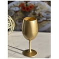 thumbnail image 3 of Metallic Gold Color Plastic Wine Glasses Set of 4 (20oz), BPA Free Acrylic Wine Glass Set, Unbreakable Red Wine Glasses, White Wine Glasses, 3 of 5