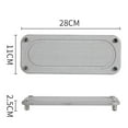 thumbnail image 2 of Natural Diatomaceous Mud Material Sink Organizer Pattern Grooves Design Bottle Drying Rack for Kitchen Living Room or Bathroom - Light Grey, 2 of 2