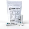 thumbnail image 2 of Toallitas comprimidas Portawipes, paquete de 100 con 2 fundas, 2 of 7