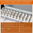 thumbnail image 2 of Tournevis Magnétique 32-en-1, Choix Idéal pour les Réparations Électroniques avec Sa Large Application et Rangement Portable, 2 of 5