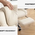 thumbnail image 4 of 500lbs Capacity High - Back Office Chair / Breathable Upholstery for Comfort, 4 of 6
