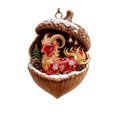 thumbnail image 2 of Dongrere 2D Goat Acorn Ornament, Acrylic Christmas Hanging Ornament for Xmas Tree Cabin Holiday Decor, 3.15", 2 of 6