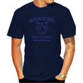 thumbnail image 3 of 539 Camiseta de manga corta para hombre de la escuela secundaria Hawkins, camiseta de cuello redondo, disfraz divertido, camiseta divertida de Stranger Tv Show Things, serigrafía personalizada, 3 of 5