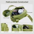 thumbnail image 6 of Small Gym Bag for Women - Compact Waterproof Mini Duffle with Wet-Dry Compartment, Lightweight Travel Tote for Dance, Workout, and Gym Essentials, 6 of 7